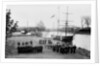 'King Alfred' crew on parade, Reading, Berkshire. by National Maritime Museum