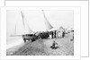 Bexhill Beach with holidaymakers, Sussex by Francis Frith & Co.