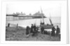 Eastbourne Pier, Beach and holidaymakers, Sussex by Francis Frith & Co.
