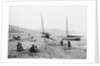 Grange-over-Sands Beach with children playing, Lancashire by Francis Frith & Co.