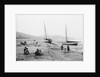 Grange-over-Sands Beach with children playing, Lancashire by Francis Frith & Co.