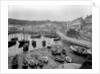 Mevagissey Harbour at low tide, Cornwall. by Francis Frith & Co.