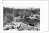 Prussia Cove, Cornwall with rowboats afloat and ashore by Francis Frith & Co.