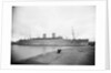 Turbine passenger liner 'Mauretania' (Br, 1939) at quayside, probably at Liverpool with Radar lantern fitted by Anonymous