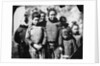 Group portrait of Inuit girls and women by Edward Augustus Inglefield