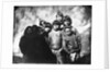 Group portrait of Inuit boys by Edward Augustus Inglefield