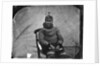 An elderly Inuit woman seated in chair by Edward Augustus Inglefield
