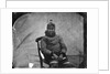 An elderly Inuit woman seated in chair by Edward Augustus Inglefield