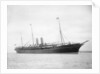 Passenger liner 'Atrato' (Br, 1888) at anchor by unknown