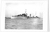 HMS 'Daring' (1932), under way in Southampton Water on builder's trials by unknown