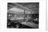 First Class Dining Salon on the 'Omrah' (1899) by Bedford Lemere & Co.
