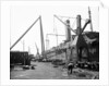 Cranes at the Fitting-out Basin, John Brown & Co. Ltd, Clydebank, 1901 by Bedford Lemere & Co.