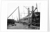 Cranes at the Fitting-out Basin, John Brown & Co. Ltd, Clydebank, 1901 by Bedford Lemere & Co.