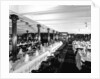 First Class Dining Saloon on the 'Saxonia' (1900) by Bedford Lemere & Co.