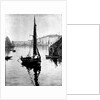 Harbour scene with fishing boats by Bedford Lemere & Co.