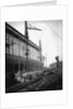 Fore part of the passenger liner 'Aquitania' (1914) on the stocks by Bedford Lemere & Co.