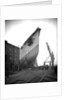 Bow view of the 'Aquitania' (1914) on the stocks by Bedford Lemere & Co.