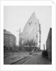 Bow view of the 'Aquitania' (1914) before launch by Bedford Lemere & Co.