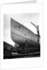 Bow view of the 'Aquitania' (1914) before launch by Bedford Lemere & Co.