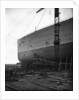 Fore part of the 'Aquitania' (1914) on the stocks by Bedford Lemere & Co.