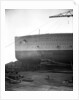 Fore part of the 'Aquitania' (1914) on the stocks by Bedford Lemere & Co.