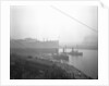 Aquitania' (1914) taken in charge by tugs after launching by Bedford Lemere & Co.