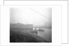 Aquitania' (1914) taken in charge by tugs after launching by Bedford Lemere & Co.