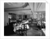 First Class Dining Saloon on the 'Empress of Asia' (1913) by Bedford Lemere & Co.