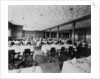 Second Class Dining Saloon on the 'Olympic' (1911) by Bedford Lemere & Co.