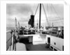 View from the Docking Bridge on the 'Aquitania' (1914) by Bedford Lemere & Co.