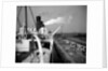 View from the Docking Bridge on the 'Aquitania' (1914) by Bedford Lemere & Co.