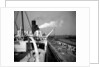 View from the Docking Bridge on the 'Aquitania' (1914) by Bedford Lemere & Co.