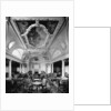 First Class Lounge on the 'Aquitania' (1914) by Bedford Lemere & Co.