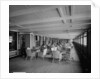 First Class Garden Lounge on the 'Aquitania' (1914) by Bedford Lemere & Co.