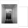 Doors in a corridor on the 'Aquitania' (1914) by Bedford Lemere & Co.