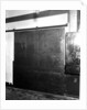 Sliding fireproof door in the First Class Pantry on the 'Aquitania' (1914) by Bedford Lemere & Co.