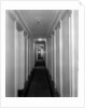 Corridor in First Class accommodation on the 'Aquitania' (1914) by Bedford Lemere & Co.