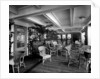 First Class Verandah Cafe on the 'Essequibo' (1914) by Bedford Lemere & Co.