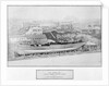 General view of the bridge yard, showing the steamer 'Hoselaw' (1883) on the ways on the day of her launch by unknown