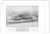 General view of the bridge yard, showing the steamer 'Hoselaw' (1883) on the ways on the day of her launch by unknown