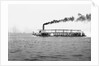 River gunboat, 'Sternwheel' (1911) under way in Southampton Water during builder's trials, prior to dismantling and despatch to Baghdad by unknown
