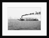 River gunboat, 'Sternwheel' (1911) under way in Southampton Water during builder's trials, prior to dismantling and despatch to Baghdad by unknown