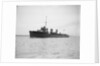 Torpedo boat destroyer HMS 'Meteor' (1914), under way in Southampton Water by unknown