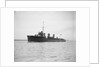 Torpedo boat destroyer HMS 'Meteor' (1914), under way in Southampton Water by unknown