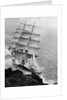 The three-masted barque Gunvor (1895) on the rocks at Pedn Boar, near Coverack by Gibson & Sons of Scilly