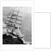 The three-masted barque Gunvor (1895) on the rocks at Pedn Boar, near Coverack by Gibson & Sons of Scilly