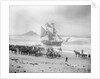 Jeune Hortense aground on the beach at Mounts Bay by Gibson & Sons of Scilly