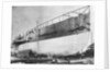 View of Brunel's 'Great Eastern' prior to her 1858 launch by unknown