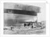 View of Brunel's 'Great Eastern' prior to her 1858 launch by unknown