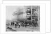 View of Brunel's 'Great Eastern' prior to her 1858 launch by Robert Howlett
